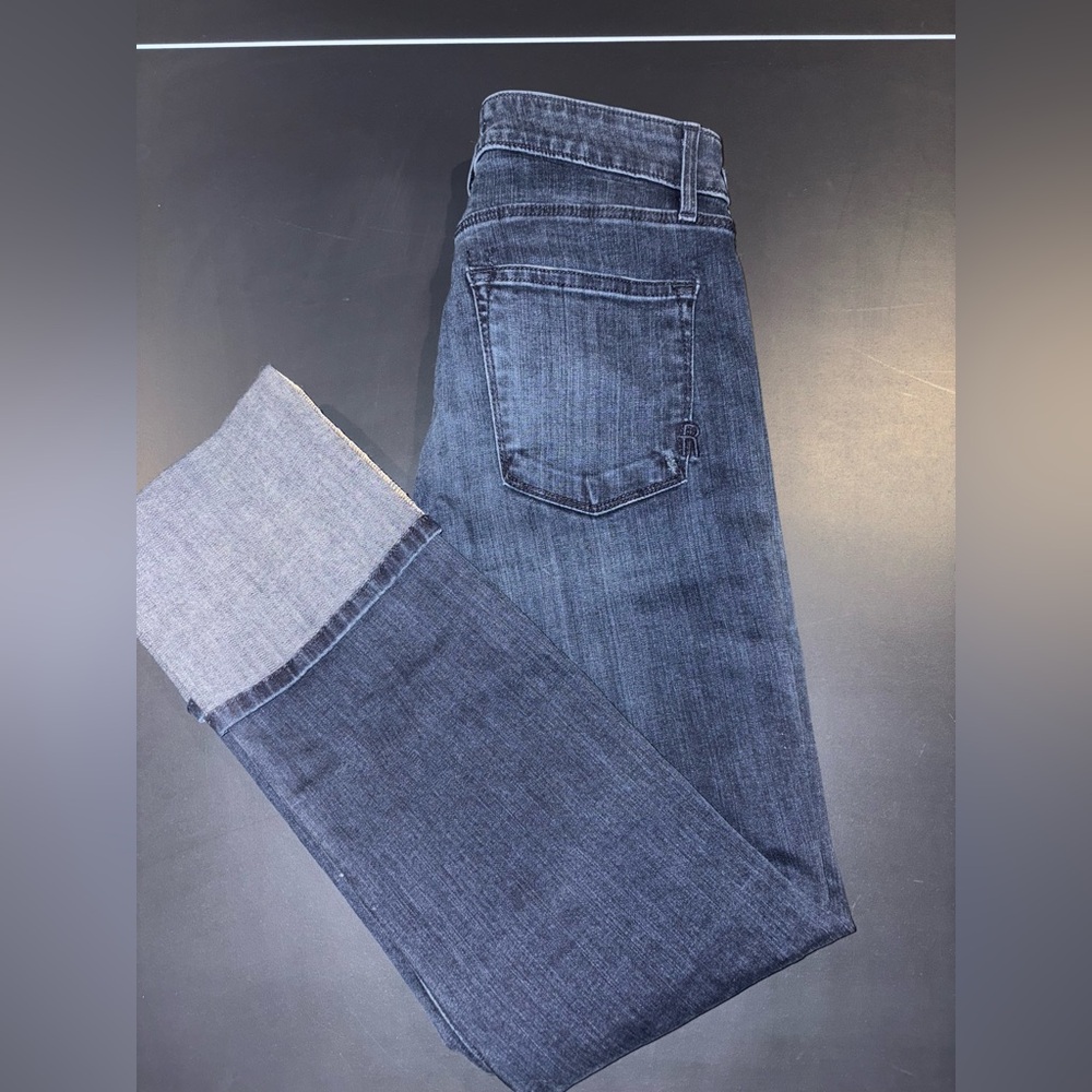 Rich & Skinny Blue Straight Jeans